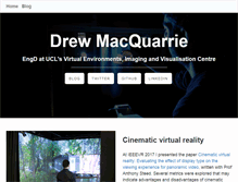 Tablet Screenshot of drewmacqu.com